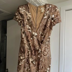 Vintage party dress made in Los Angeles